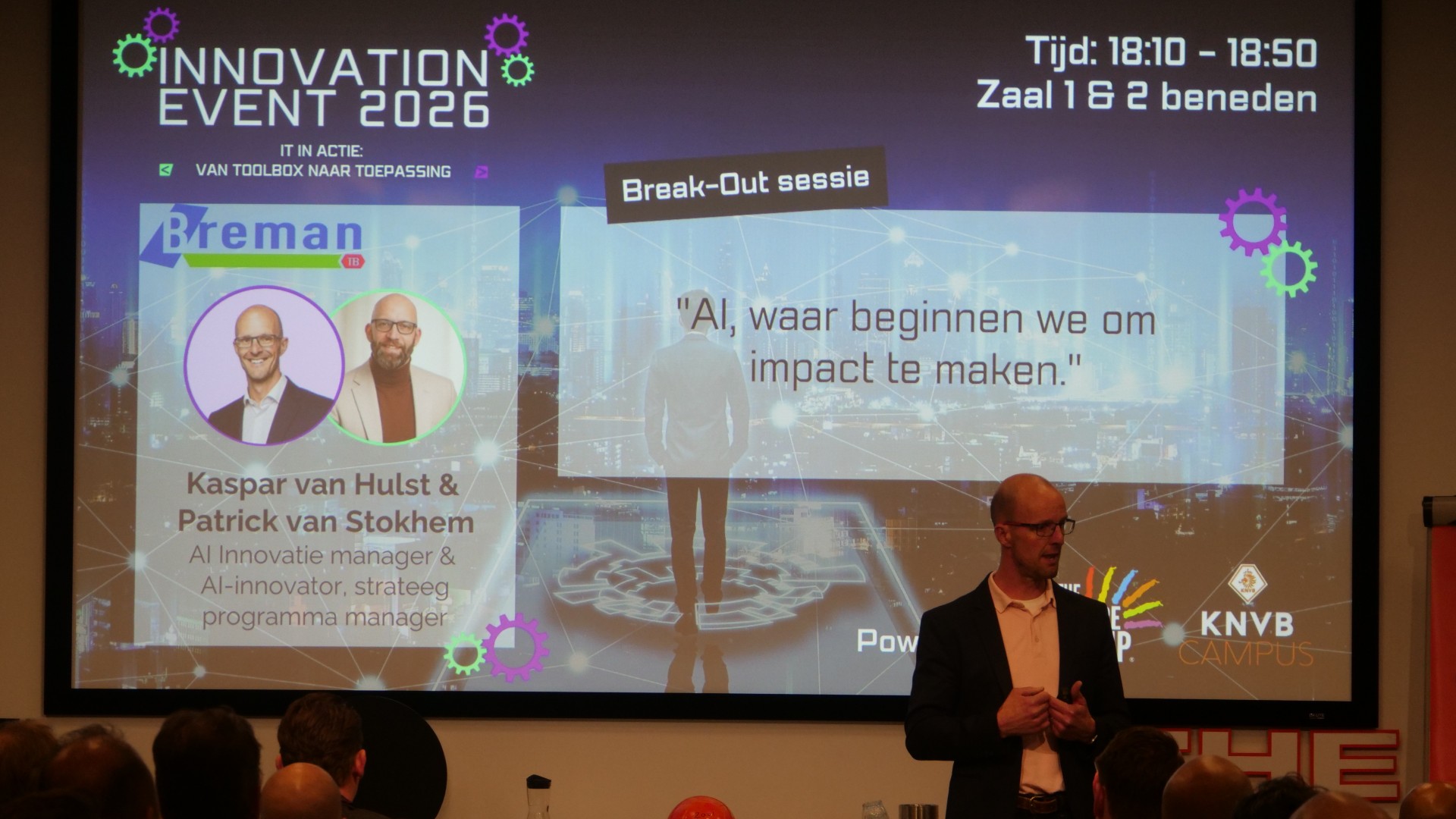 Innovation Event 2026 The Future Group Kaspar van Hulst Impact maken met AI