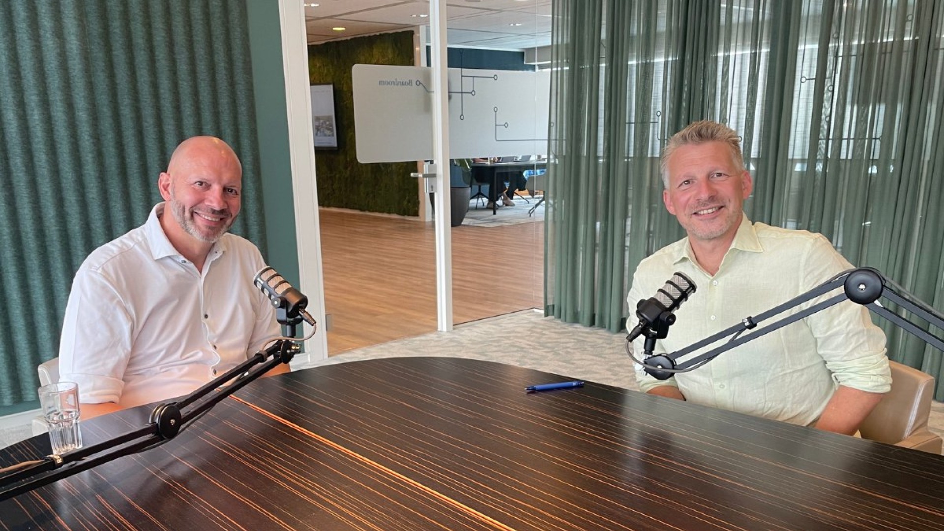 Fred Streefland en Bram de Bruijn